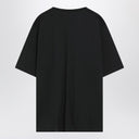 Alexander Mc Queen Faded Black Skull T Shirt