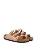 Birkenstock Florida Soft Pink, Nubuck Leather