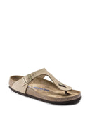 Birkenstock Gizeh Sfb sandslot, nubuck læder
