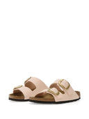 Birkenstock Arizona Jasna klamra z dużą klamrą, róż, Birkibuc