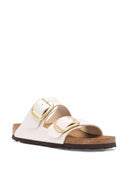 Birkenstock Arizona Big Buckle Gracef. Pearl White, Birko Flor