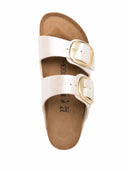 Birkenstock Arizona Big Buckle Gracef. Pearl White, Birko Flor