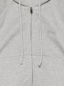 Vetements Round Shoulder Zip Up Hoodie