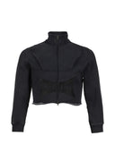 Zapinana na zamek bluza z kapturem Vetements z logo do góry nogami