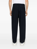 Seven Gauge Pantaloni Con Piega Fresco Lana