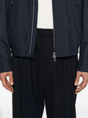 Seven Gauge Pantaloni Con Piega Fresco Lana