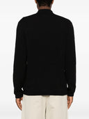 Seven Gauge Polo Bucle` Con Zip Manica Lunga