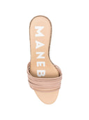 Manebi Multi Bands Mule Wedge Espadrilles