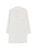 Forte Forte Camicione Riga Gessata Contemporary Cotton