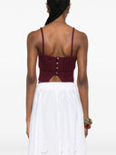Forte Forte Bralette Cable` Cotone