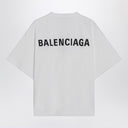 Koszula Balenciaga White Cropped Balenciaga