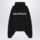 Balenciaga Black Balenciaga Back Hoodie