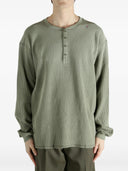 Roa Bee Sun Faded Organic Waffle Serafino Long Sleeve