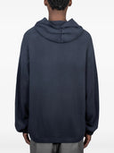 Roa Bee Sun Faded Organic Waffle Zip Up Hoodie