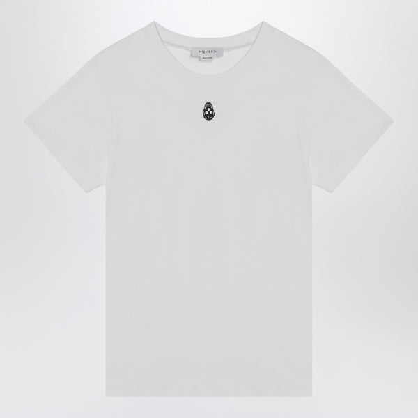ALEXANDER MCQUEEN Woman T-Shirt White 819193QLAEH 9000