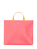 Comme des Garcons tegnebog Super Fluo Leather Tote taske