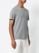 Thom Browne Relaxed Fit Ss Tee W/ Center Back Rwb Stripe In Classic Pique