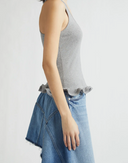 Stella Mc Cartney Frilled Hem Rib Tank