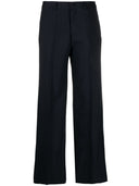 Parosh Lillie Pressed Crease Wide Leg Pants