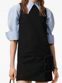 Ami Robe Mini Avec Ceinture A Grosse Boucle
