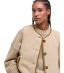 Barbour Luciana Fleece Natuurlijk vest