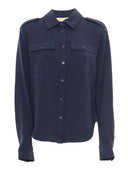 Michael Kors Camicia Army Blu