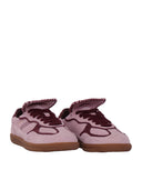 Alohas Tb.490 Club Suede Pink Leather Sneakers Altezza Tacco 2 Cm