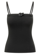 Courrèges Top Buckle Rib Knit