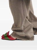 Prada Pantaloni Lana Tec