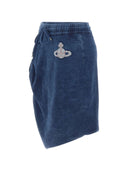 Mini gonna pantera laterale di Vivienne Westwood