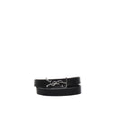Saint Laurent Leather Ysl Bracelet