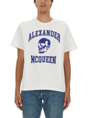 Alexander Mc Queen Skull Logo T Shirt
