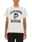 Alexander Mc Queen Skull Logo T Shirt
