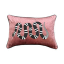 Cuscino in velluto ricamato Les Ottomans Snake P