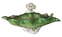 Les Ottomans Ceramic Monkey Fruit Bowl Leaf