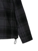 Juun.J Island Washed Check Coach Shirt