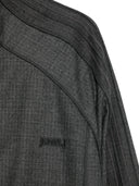 Juun.J Wool Track Zip Up Top