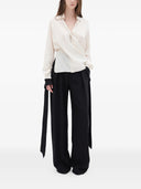 Ann Demeulemeester Alba Asymmetric Wrap Shirt