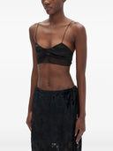 Ann Demeulemeester Abelina Bra With Tulle Border