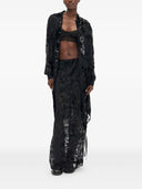 Ann Demeulemeester Abelina Bra With Tulle Border