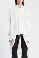 Ann Demeulemeester Ati High Comfort Shirt With Ruffled Plastron