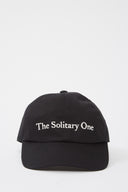 Ann Demeulemeester Tem Baseball Cap With "The Solitary One" Embroidery