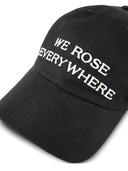 Ann Demeulemeester Ini Baseball Cap With "We Rose Everywhere" Embroidery