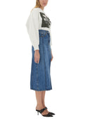 Alexander Mc Queen Pencil Skirt With Cut Out