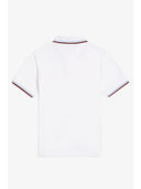 Fred Perry T Shirts And Polos White