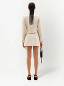 Courrèges Reedition Vinyl Mini Skirt
