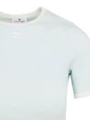 Courrèges Signature Contrast T Shirt
