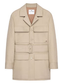 Courrèges Utility Belted Coat