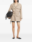 Courrèges Utility Belted Coat