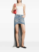 Courrèges Buckle 90`s Rib Tank Top